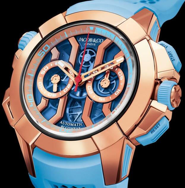 Jacob & Co EPIC X CHRONO SKY BLUE EC323.42.AA.AA.BBRUA Replica watch